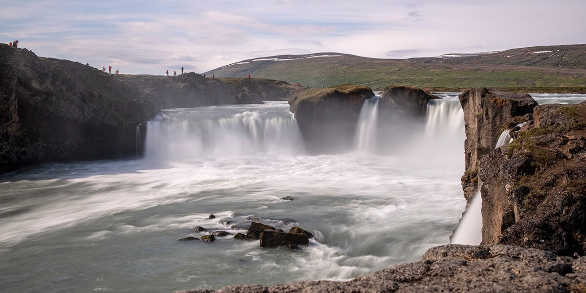 Northern Center - Akureyri - Full Day

The spectacular Goðafoss waterfall.

Photo: Andrea Klaussner